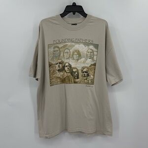 Vintage Hanes Beefy T Founding Fathers Graphic T-Shirt